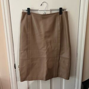 Hugo Boss leather skirt - Size 8
